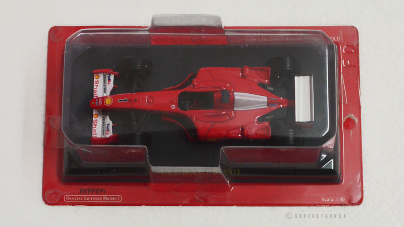 Michael Schumacher’s famed Ferrari F2001